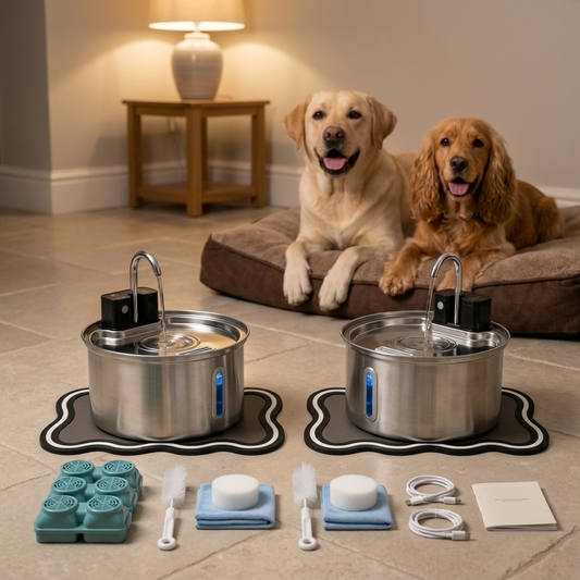 The Pet Fountain Duo